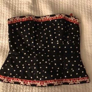 White House Black Market Bustier top